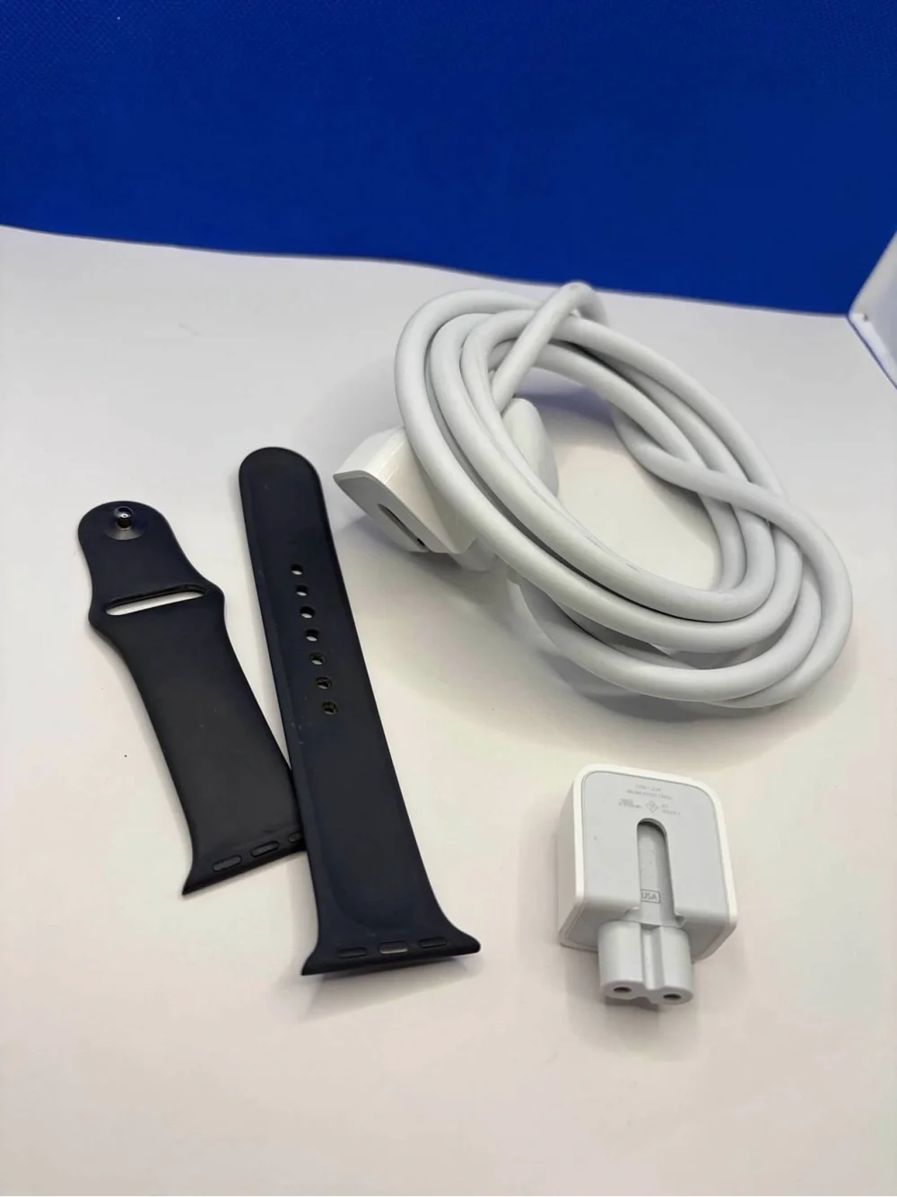 MacBook Charger Extender and Wall Plug with Apple Watch Band Bundle